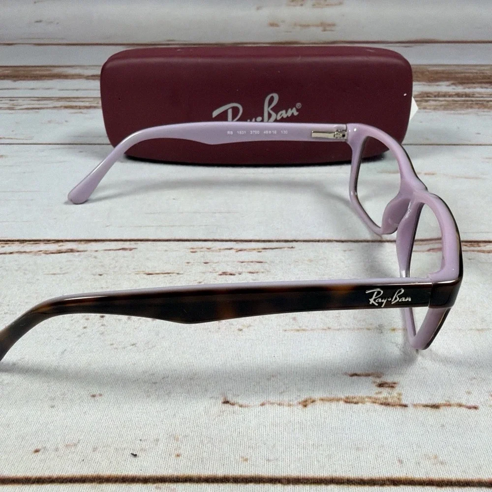 Ray-Ban RB 1531 3700 Eyeglass Frames Brown Square 48-16-130 Replacement